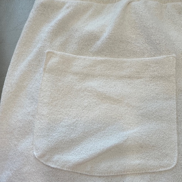 Free People White Terry Cloth Lounge Shorts - Picture 5 of 5